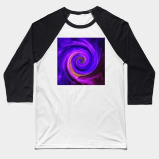 Inspirational Purple Vortex Law of Attraction Graphic Art Design face masks, Phone Cases, Apparel & Gifts Baseball T-Shirt